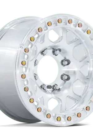 Express Delivery KMC KM450 MESA FORGED SLOTTED BEADLOCK 8X165.1 17x9 +0 RAW MACHINED