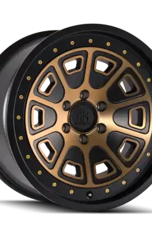 Editor’s Pick Mayhem Flat Iron 8301 6x139.7 17x9-12 Matte Black W/Bronze Tint