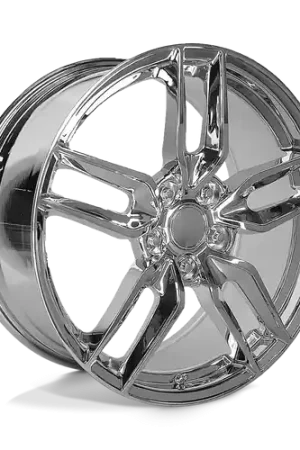 Performance Replicas PR160 5X120.65 19X8.5 +56 CHROME Direct From Factory