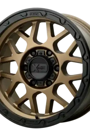 Exclusive XD XD135 GRENADE OR 5X127 17X9 +18 MATTE BRONZE MATTE BLACK LIP