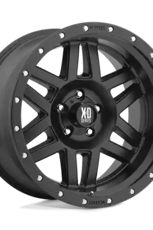 XD XD128 MACHETE 5X127 18X9 -12 SATIN BLACK WITH REINFORCING RING Editor’s Pick