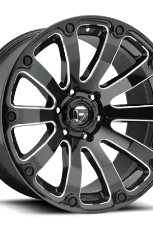 Fuel 1PC D598 DIESEL 6X139.7 20X10 -18 GLOSS BLACK MILLED Editor’s Pick