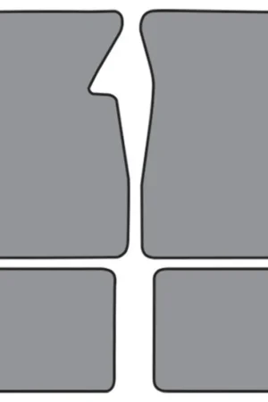 Floor Mats for 1957-58 Cadillac DeVille 2DR Coupe (FM32F FM2R) Loop 4Pc Direct From Manufacturer