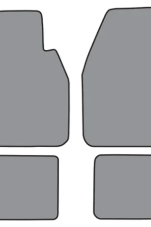 Top Rated Floor Mats for 1974 Plymouth Satellite 2DR/4DR Auto 4pc (FM75F FM18R)