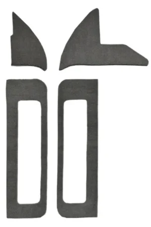 Mega Sale Carpet for 1987-1993 Dodge D350 Door & Kick Panel Inserts Cutpile