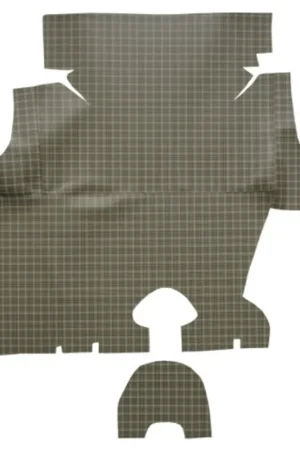 Trunk Mat for 1960 Edsel Ranger Molded TM Vinyl Complete 2Pc Modern