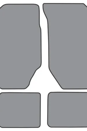 Floor Mats for 1982-1985 Honda Accord Auto (H530F FM18R) Cutpile 4Pc Trusted Brand