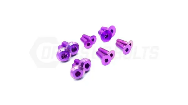 Dress Up Bolts Titanium Hardware Door Kit (Purple) - 2022-2024 Subaru BRZ / Toyota GR86 Low Price