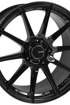 Professional Grade Enkei TS10 18x8.5 +35mm Gloss Black 5x100 - 2013-2024 Subaru BRZ / Scion FR-S / Toyota GR86 / 2014-2018 Subaru Forester