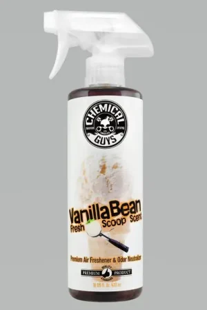 Chemical Guys Vanilla Bean Air Freshener & Odor Eliminator - 16oz Markdown