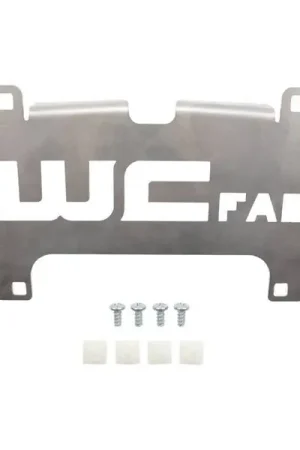Wehrli 15-19 Chevy HD Lower Valance Filler Panel License Plate Mount Bracket Luxury
