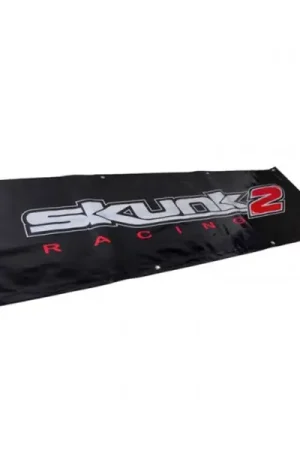 New Arrival Skunk2 5 FT. Vinyl Shop Banner (Black)