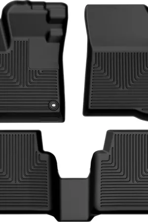 Price Cut Husky Liners 2023 Honda Accord Weatherbeater Black Front & 2nd Seat Floor Liners