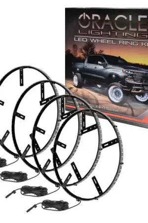 Authentic Oracle LED Illuminated Wheel Rings - ColorSHIFT No Remote - ColorSHIFT No Remote