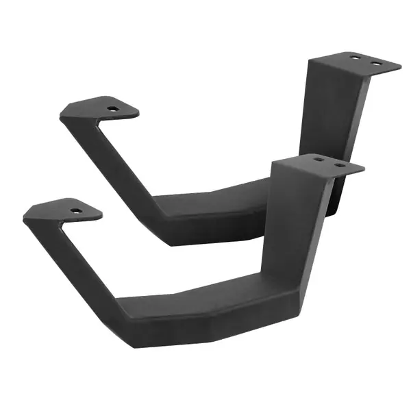 Go Rhino RB10 Running Boards - Tex Black - 4in Drop Down Steps (Pair) Exclusive