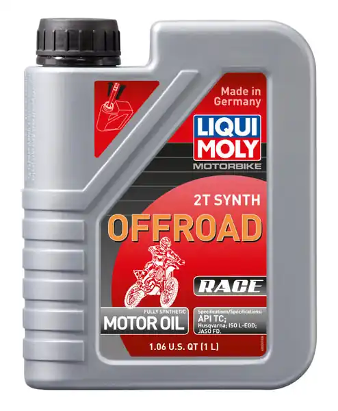 LIQUI MOLY 1L Motorbike 2T Synth Offroad Race Authentic