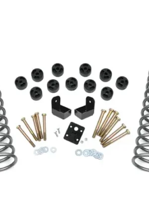 3.75 Inch Jeep Combo Lift Kit No Shocks 6 Cyl 97-06 Wrangler TJ Rough Country Save Now
