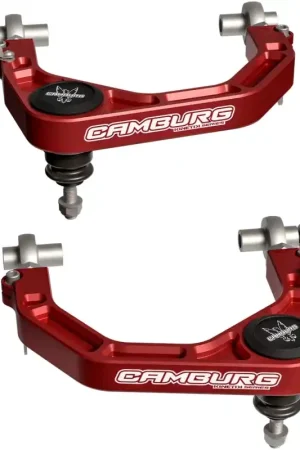 Camburg 2024 Toyota Tacoma 2WD/4WD KINETIK V2 Performance Billet X-Joint XL Upper Arms (RED) Exclusive