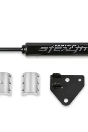 Money Back Guarantee Fabtech 18-21 Jeep JL 4WD Stealth Steering Stabilizer Kit (High Clearance/Non-Stock Height)