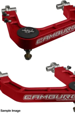 Camburg Toyota 22-23 Landcruiser 300 / 22-23 LX600 KINETIK V2 Perf Billet Uniball Upper Arms (Red) Bulk Order