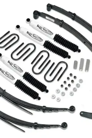 Tuff Country 73-87 Chevy Blazer 4X4 4in Lift Kit Heavy Duty (w/52in Rear Springs SX8000) Professional Grade