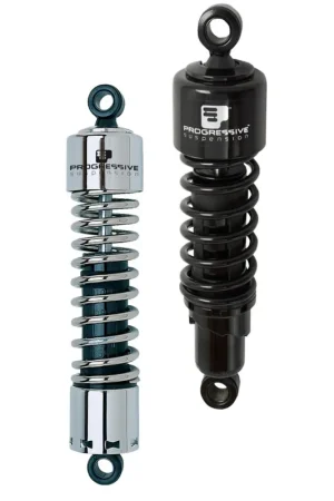 Progressive Triumph 412 Series Shocks 14.25in - Chrome Limited Time