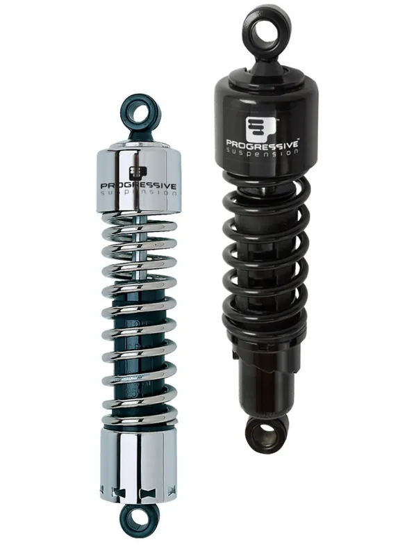 Progressive Triumph 412 Series Shocks 14.25in - Chrome Limited Time
