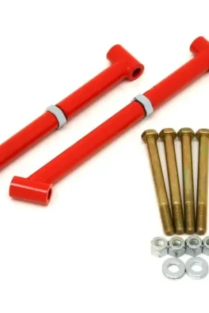BMR 64-67 A-Body Control Arm Reinforcement Braces - Red Free Shipping