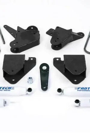 Fabtech 99-00 Ford F250/350 2WD w/Gas & 6.0L Diesel 6in Basic Sys w/Perf Shks Best Seller