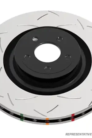 DBA 16-21 Tesla S (w/Brembo Rear Caliper 4 Piston) Rear 4000 Series Slotted Rotor Free Returns