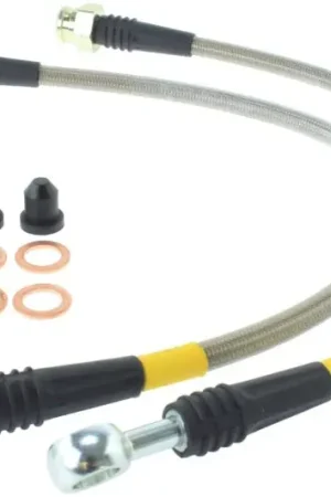 StopTech 06-10 Chevrolet Corvette Z06 Stainless Steel Rear Brake Lines Luxury