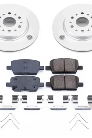 Power Stop 18-19 Buick Enclave Rear Z17 Evolution Geomet Coated Brake Kit No Minimum Order