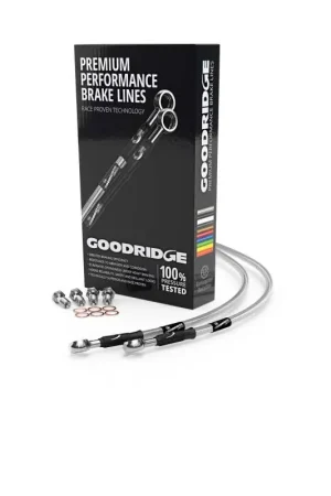 Goodridge 18-20 Harley-Davidson FXLR (w/ABS) Clear Front Brake Line w/Clear Fitting Sale