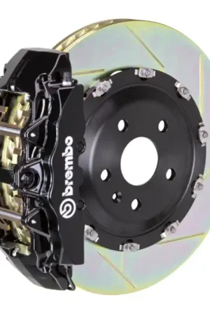 New Arrival Brembo 00-06 Suburban Fr GT BBK 6Pis Cast 2pc 380x34 2pc Rotor Slotted Type1-Black