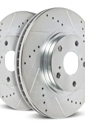 Power Stop 04-05 Ford E-150 Club Wagon Front Right Evolution Drilled & Slotted Rotor Fresh Stock