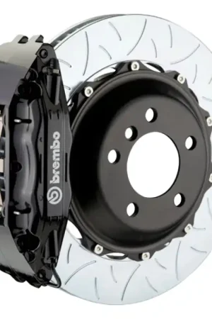 Brembo 07-12 335i (Excl. xDrive) Front GT BBK 6 Piston Cast 355x32 2pc Rotor Slotted Type3-Black Trending