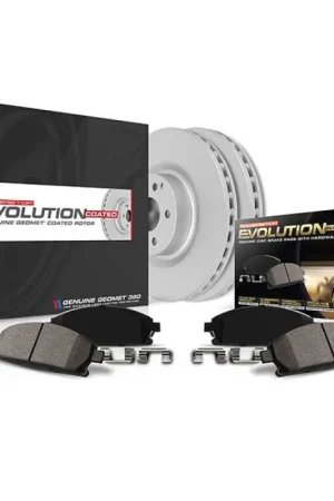 Power Stop 2021 GMC Savana 3500 Rear Z17 Coated Brake Kit Reduced Price