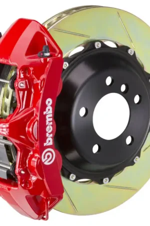 Brembo 13-17 Q5 3.0T/TDI/Hybrid Front GT BBK 6 Piston Cast 380x32 2pc Rotor Slotted Type1 -Red Limited Offer