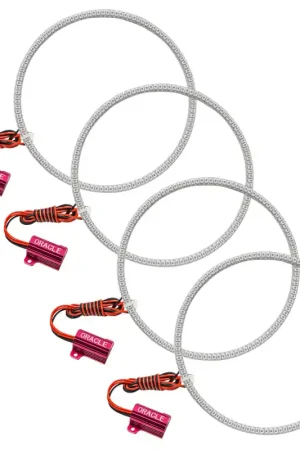 Oracle Dodge Charger 09-10 LED Tail Light Halo Kit - Red Luxury