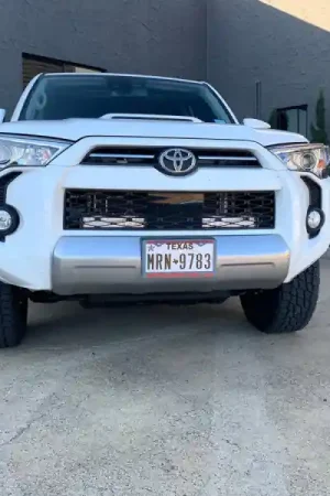 Cali Raised 14-24 Toyota 4Runner 32In Hidden Grille LED Light Bar Brackets - One Combo Beam Genuine