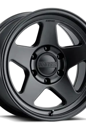 New Release Kansei K12B Knp 17X8.5in / 6X139.7 BP / -10mm Offset / 106.1mm Bore - Matte Black Wheel