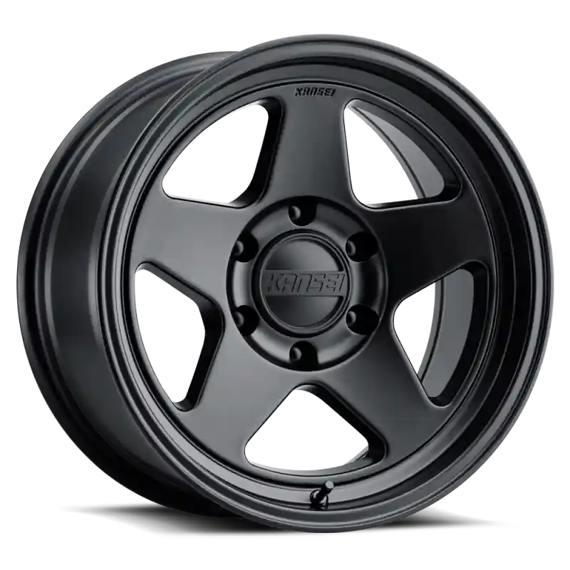 New Release Kansei K12B Knp 17X8.5in / 6X139.7 BP / -10mm Offset / 106.1mm Bore - Matte Black Wheel