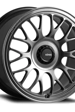 Konig MRK1 18X9.5 5X114.3 ET40 Hyper Carbon - Gloss Black Gear Cap/Logo/Cover Plate In Demand