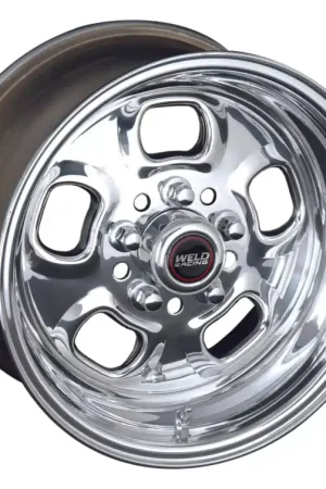 Low Price Weld Rodlite 15x8 / 5x4.5 & 5x4.75 BP / 5.5in. BS Polished Wheel - Non-Beadlock