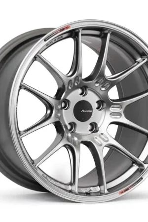 Viral Enkei GTC02 19x9 5x112 40mm Offset 66.5mm Bore Hyper Silver Wheel
