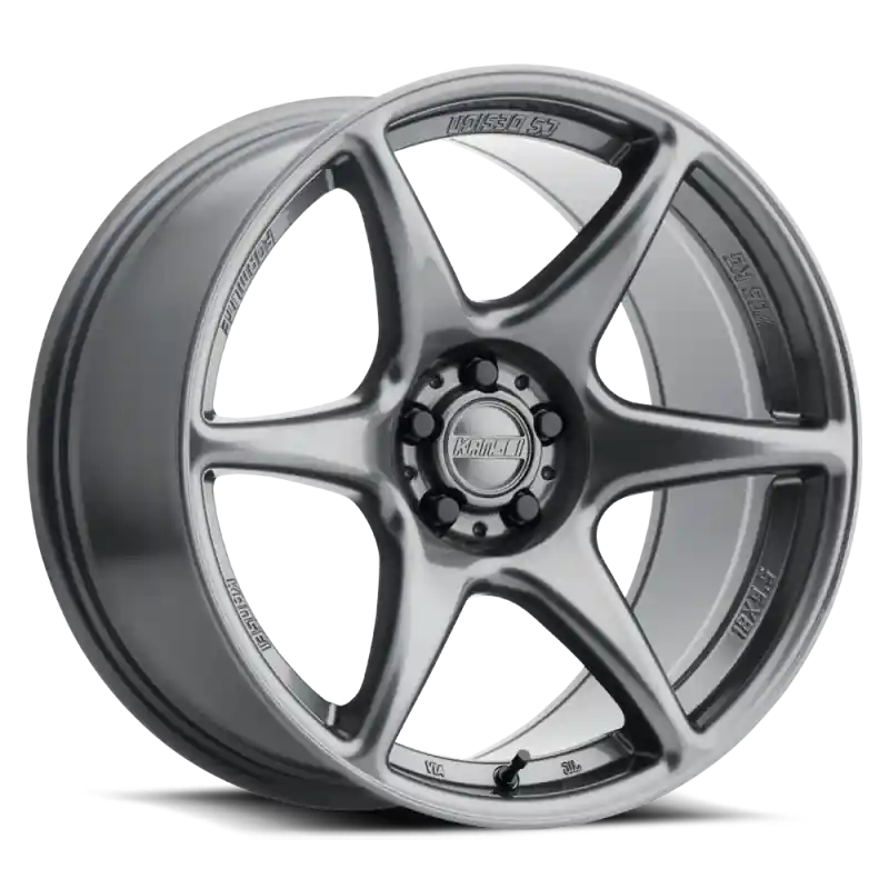 Low Price Kansei K11G Tandem 15x7in / 4x100 BP / 25mm Offset / 73.1mm Bore - Gunmetal Wheel
