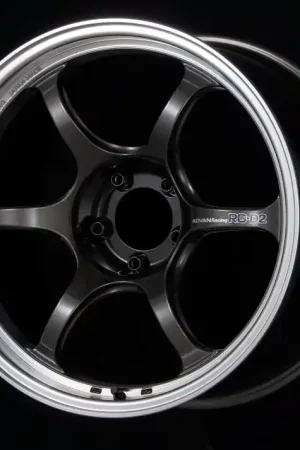 Free Delivery Advan RG-D2 18x8.5 +45 5x114.3 Machining and Black Gunmetallic Wheel