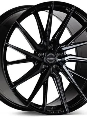 Place Order Vossen HF-4T 20x10.5 / 5x112 / ET30 / Deep Face / 66.5 - Tinted Gloss Black - Left Wheel