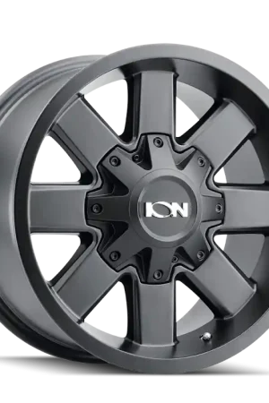 Wholesale ION 141 18x9 / 8x165.1 BP / 18mm Offset / 125.2mm Hub Satin Black Wheel