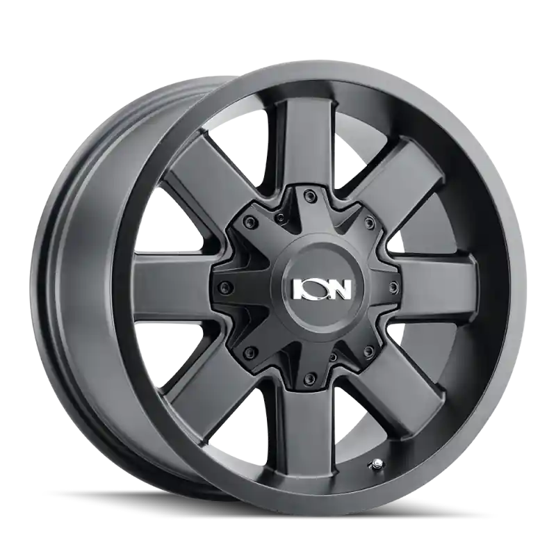 Wholesale ION 141 18x9 / 8x165.1 BP / 18mm Offset / 125.2mm Hub Satin Black Wheel